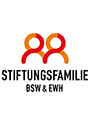 Logo: Stiftungsfamilie Bahn-Sozialwerk (BSW) & Eisenbahn-Waisenhort (EWH)