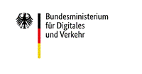 Das Logo des Bundesministeriums für Digitales und Verkehr